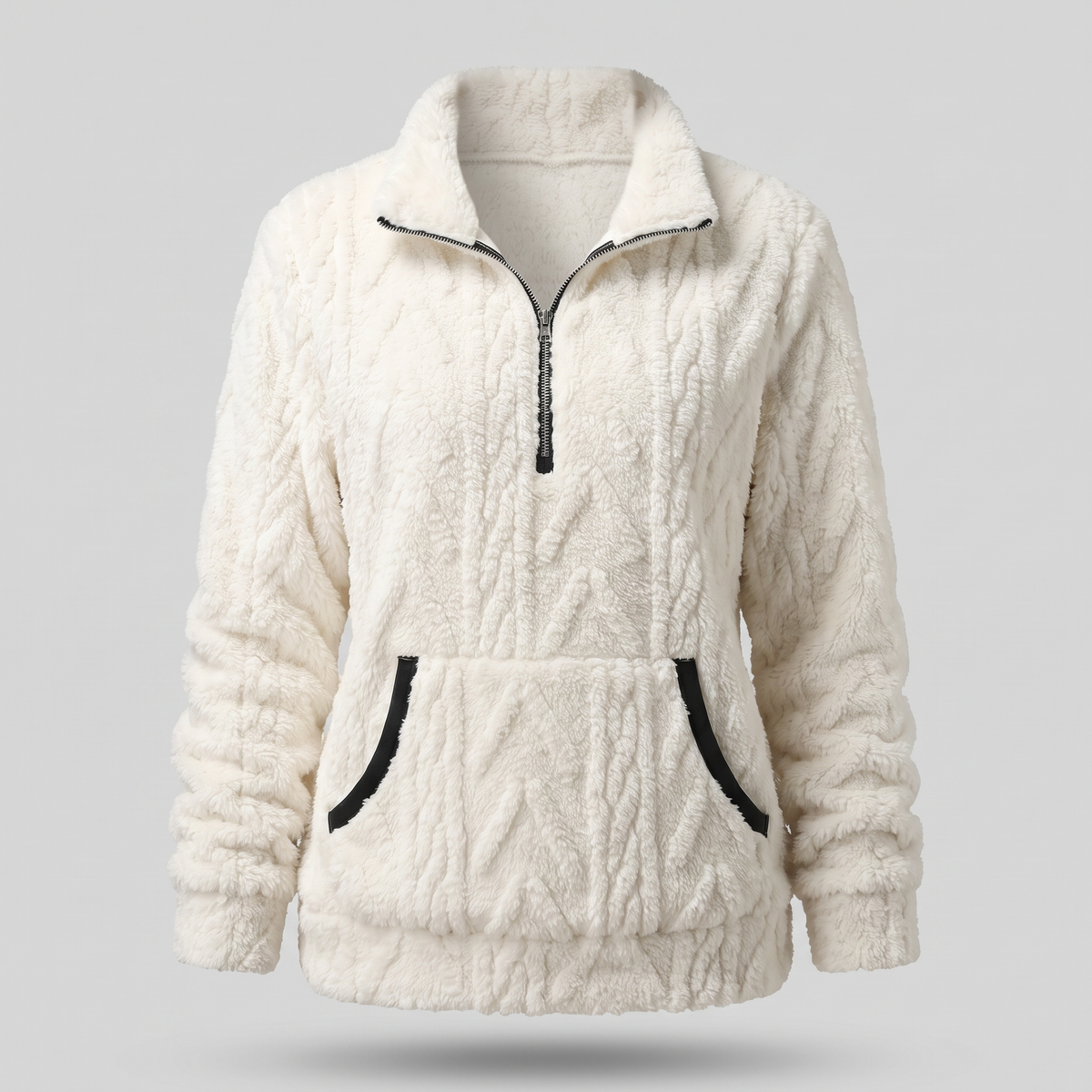 KELORA QUARTER-ZIP SWEATER
