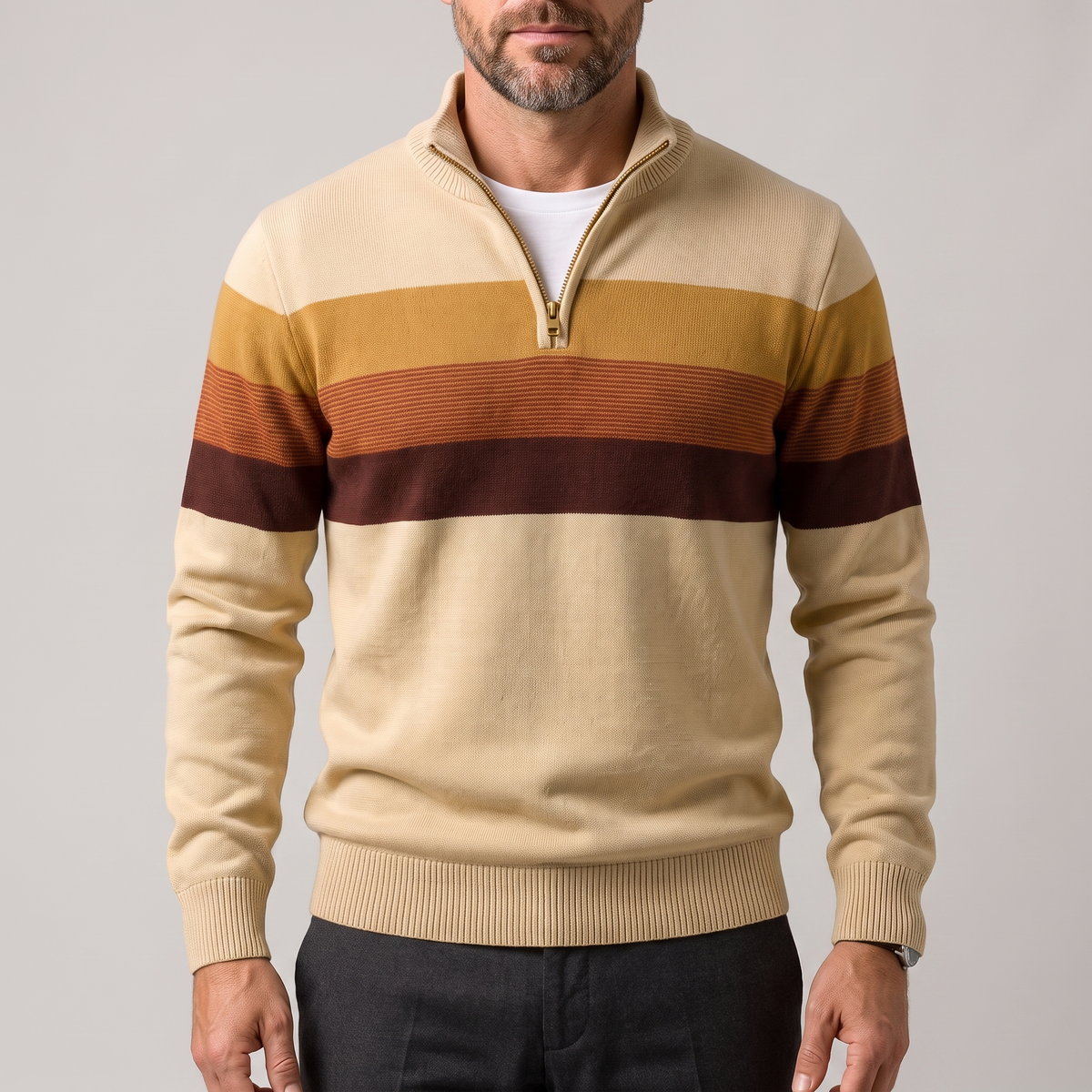 LORVEN STRIPE PULLOVER