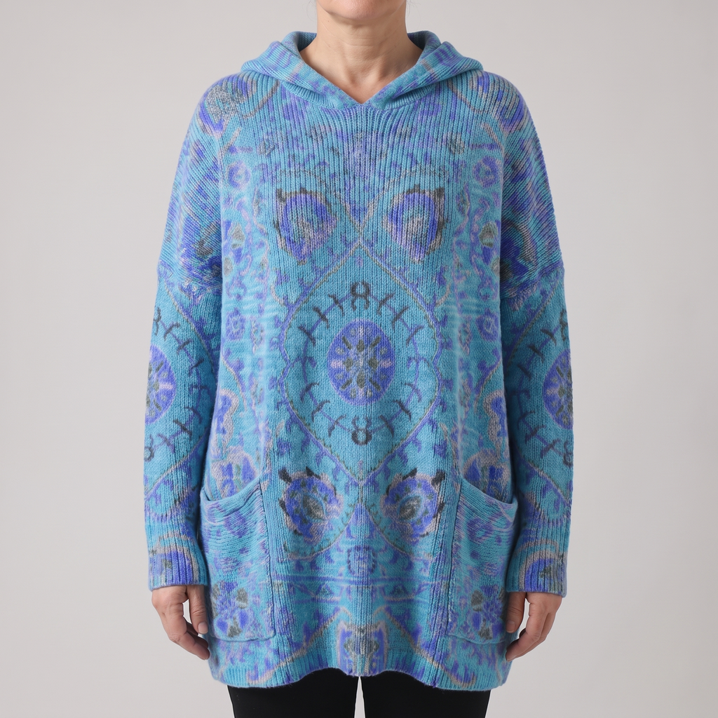 LOWENNA BOHEMIAN HOODED TUNIC