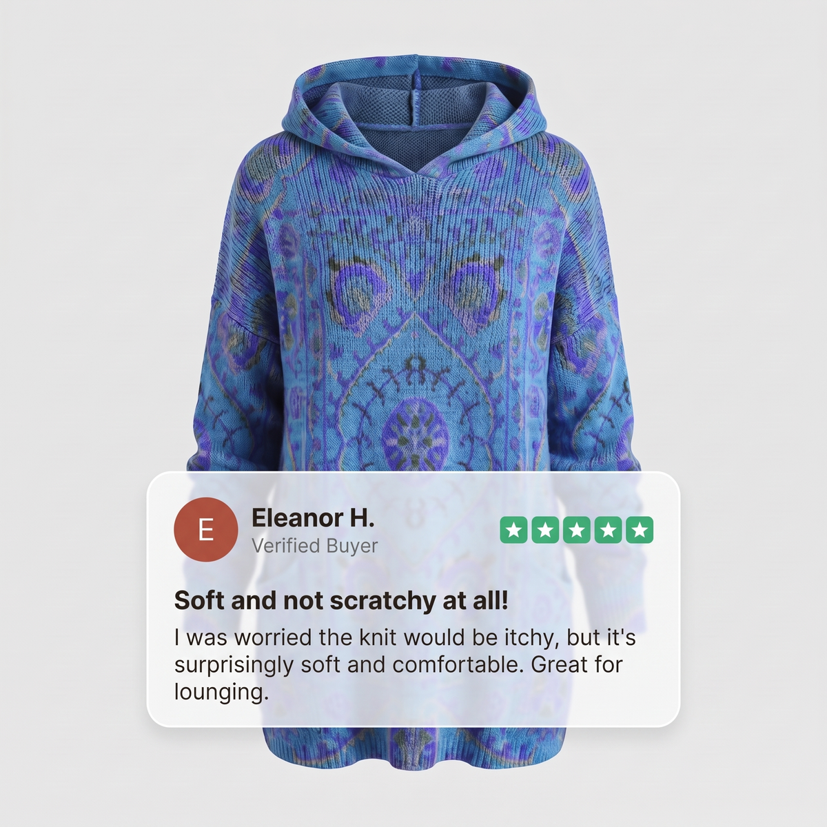 LOWENNA BOHEMIAN HOODED TUNIC
