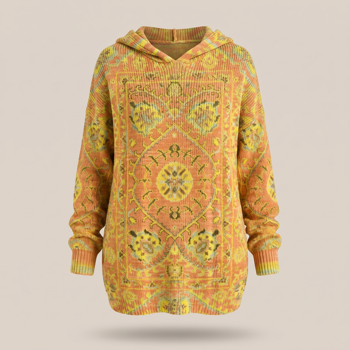 LOWENNA BOHEMIAN HOODED TUNIC