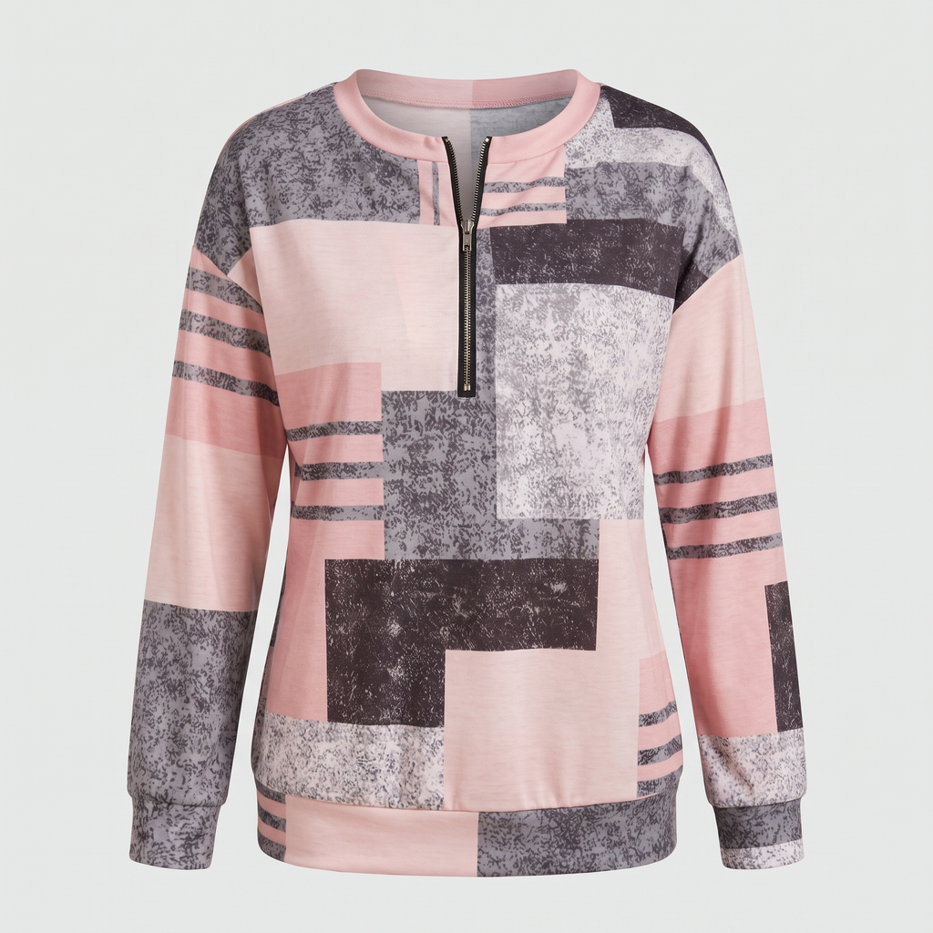 ROWAN COSY ZIP SWEATER