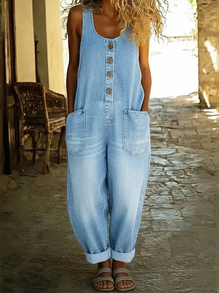 Peto Saylor | Denim de Algodón y Estilo Vintage