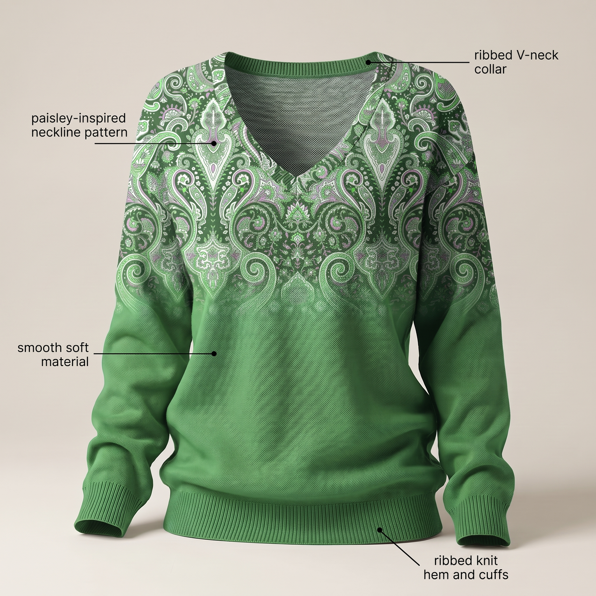 SIENNA COSY CASUAL SWEATER