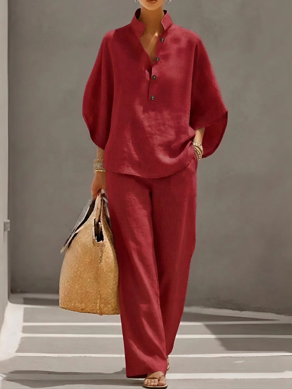 Remi - Cotton Linen Casual Set