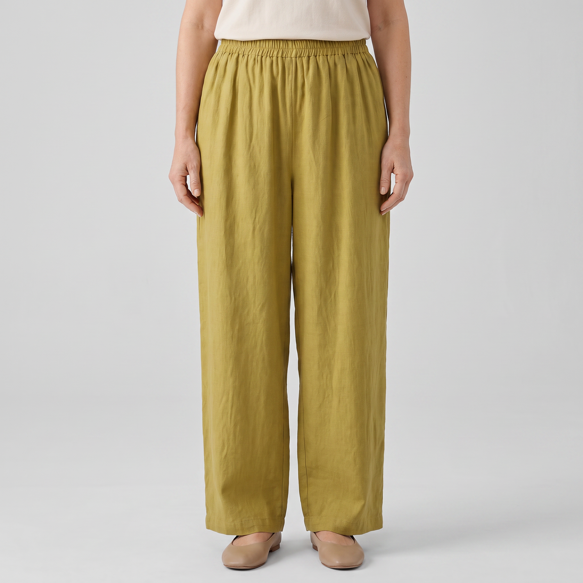 SOPHIA FLOW COTTON LINEN PANTS